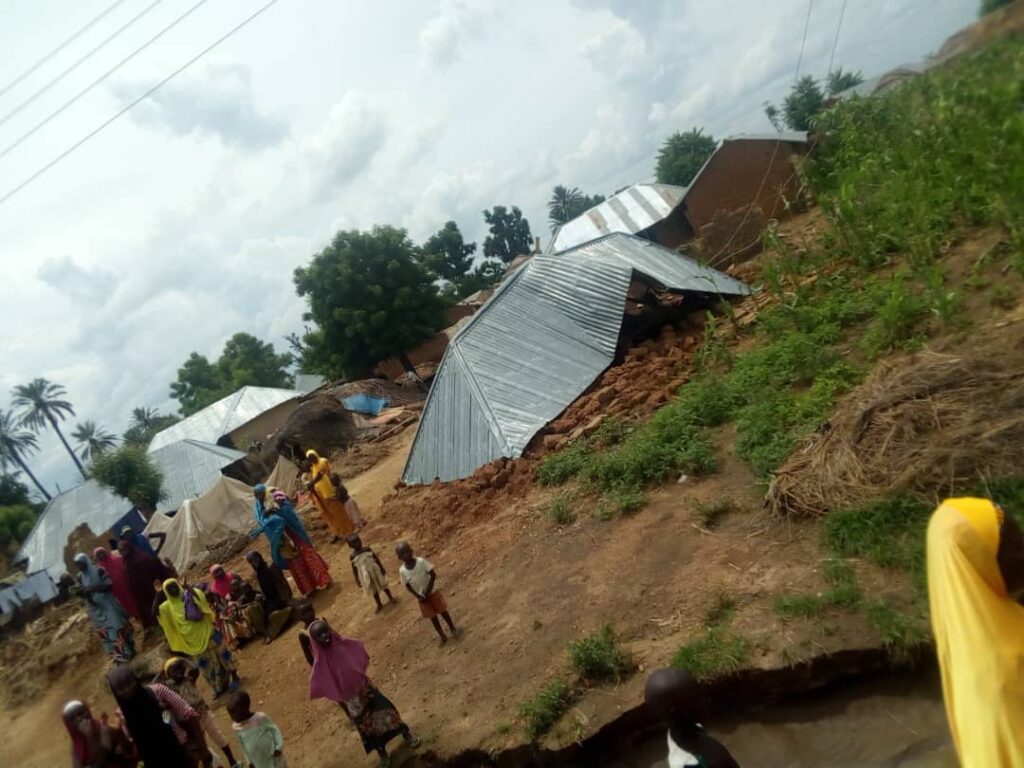 Bauchi govt distributes relief materials to victims of flood disaster.