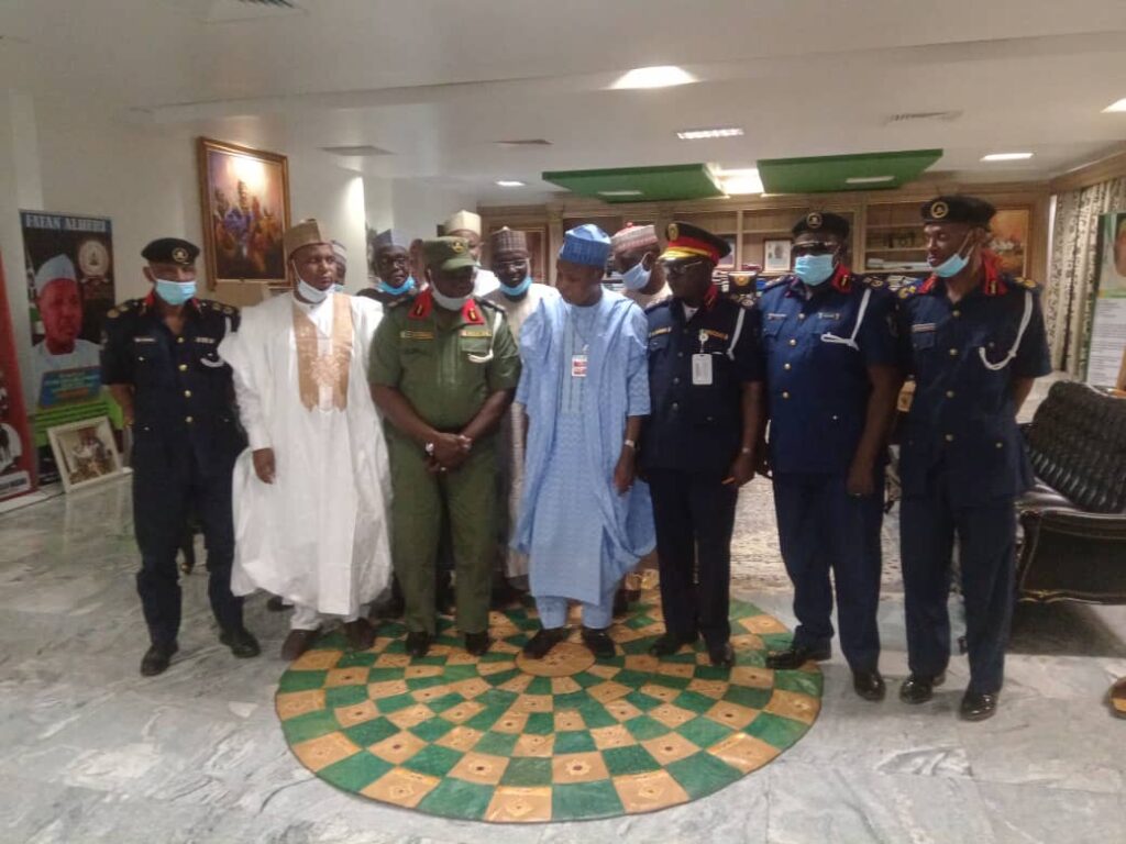 Katsina Governor partners NSCDC to establish Katsina State Road Traffic Agency (KATROTA)